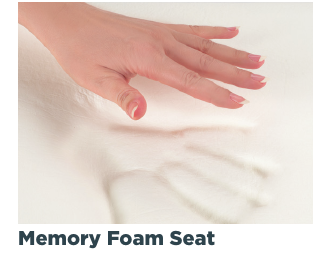 Memory foam seat optional extra